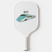 Hochgeschwindigkeits-Cartoon Pickleball Schläger (Rückseite)