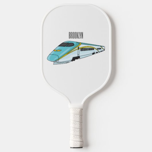 Hochgeschwindigkeits-Cartoon Pickleball Schläger (Vorderseite)