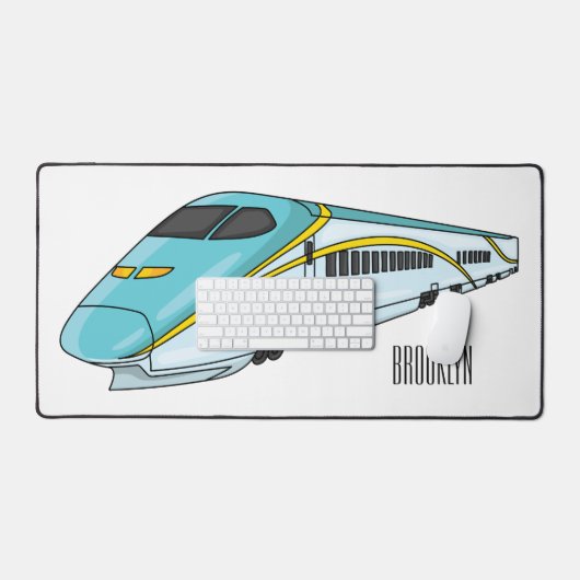 Hochgeschwindigkeits-Cartoon Schreibtischunterlage (Tastatur & Maus)