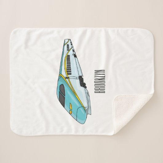 Hochgeschwindigkeits-Cartoon Sherpadecke (Vorderseite (Horizontal))