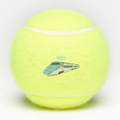 Hochgeschwindigkeits-Cartoon Tennisbälle (Rückseite)