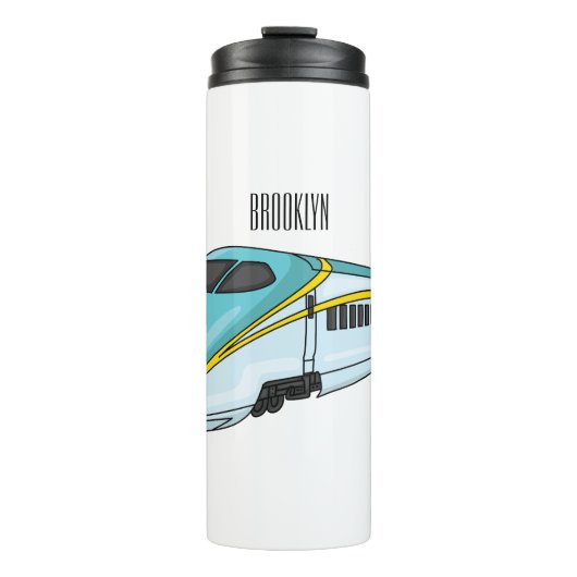 Hochgeschwindigkeits-Cartoon Thermosbecher (Vorderseite)