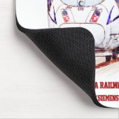 Hochgeschwindigkeits-CRH380BL-China Eisenbahn Elek Mousepad (Ecke)