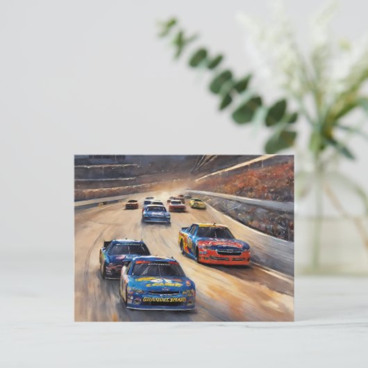 Hochgeschwindigkeits-Farbfernseher Feiertagspostkarte (Stehend Vorderseite)