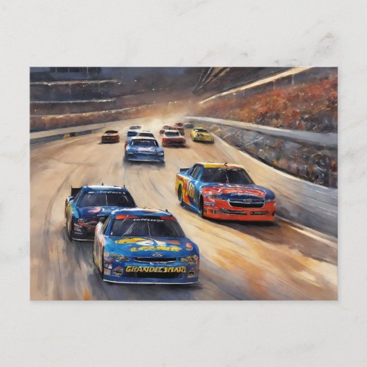 Hochgeschwindigkeits-Farbfernseher Feiertagspostkarte (Vorderseite)