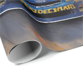 Hochgeschwindigkeits-Farbfernseher Geschenkpapier (Rolleneckpunkt)