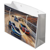 Hochgeschwindigkeits-Farbfernseher Große Geschenktüte (Rückseite Schrägansicht)