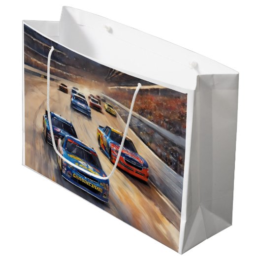 Hochgeschwindigkeits-Farbfernseher Große Geschenktüte (Vorderseite Schrägansicht)