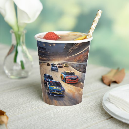 Hochgeschwindigkeits-Farbfernseher Pappbecher (In Situ)