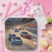 Hochgeschwindigkeits-Farbfernseher Pappteller (Party)