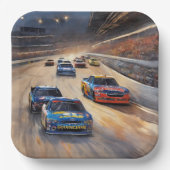 Hochgeschwindigkeits-Farbfernseher Pappteller (Vorderseite)