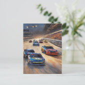 Hochgeschwindigkeits-Farbfernseher Postkarte (Stehend Vorderseite)