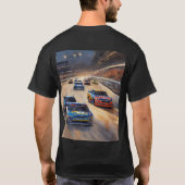 Hochgeschwindigkeits-Farbfernseher T-Shirt (Rückseite)