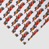 Hochgeschwindigkeits-Rennwagen - Cartoon Seidenpapier (Ausschnitt)