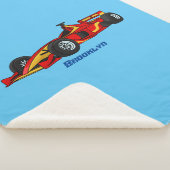 Hochgeschwindigkeits-Rennwagen - Cartoon Sherpadecke (3/4)