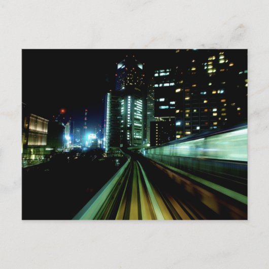 Hochgeschwindigkeitsabenteuer Postkarte (Vorderseite)