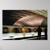 Hochgeschwindigkeitszug Poster (Vorne)