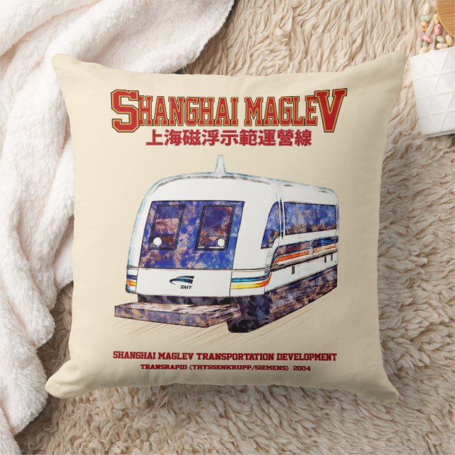 Hochgeschwindigkeitszug Shanghai Maglev SMT Transr Kissen (Decke)