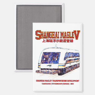 Hochgeschwindigkeitszug Shanghai Maglev SMT Transr Magnet