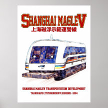 Hochgeschwindigkeitszug Shanghai Maglev SMT Transr
