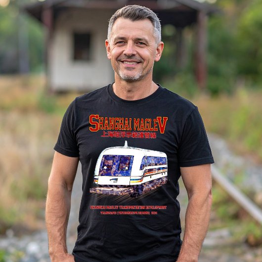 Hochgeschwindigkeitszug Shanghai Maglev SMT Transr T-Shirt