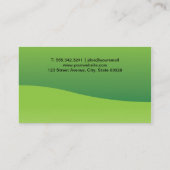 Hochgeschwindigkeitszug Visitenkarte (Rückseite)