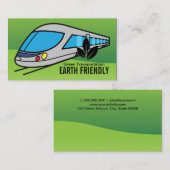 Hochgeschwindigkeitszug Visitenkarte (Vorne/Hinten)