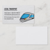 Hochgeschwindigkeitszug Visitenkarte (Vorne/Hinten)