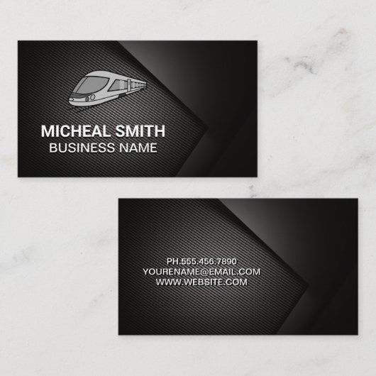 Hochgeschwindigkeitszug Visitenkarte (Vorne/Hinten)