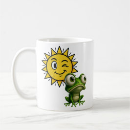 Hochglanzaugenfrosch Kaffeetasse