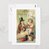 Hochglanzcreme Postkarte (Vorne/Hinten)