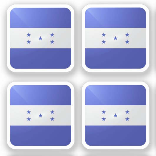 Hochglanzflagge Aufkleber (Vorderseite)