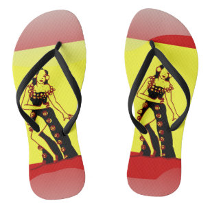 Hochglanzflagge Badesandalen