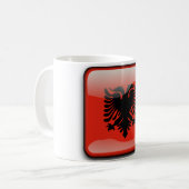 Hochglanzflagge Kaffeetasse (Vorderseite Links)