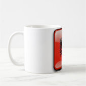 Hochglanzflagge Kaffeetasse (Links)