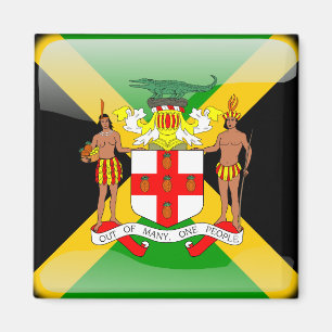 Hochglanzflagge Magnet