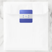 Hochglanzflagge Quadratischer Aufkleber (Tasche)