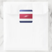 Hochglanzflagge Quadratischer Aufkleber (Tasche)