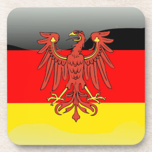 Hochglanzflagge Untersetzer