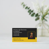 Hochglanzkarten für Coole Elektrogeräte Visitenkarte (Stehend Vorderseite)