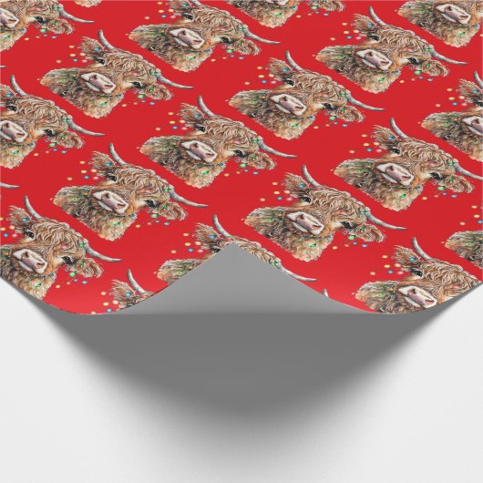 Hochglanzpapier Geschenkpapier (Ecke)