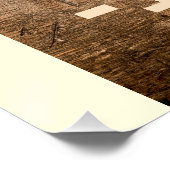 Hochglanzposter Poster (Ecke)