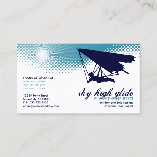 Hochgleit Visitenkarte (Vorderseite)