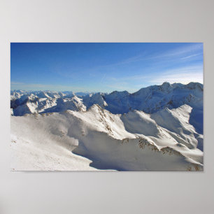 Hochgurgl Obergurgl Tirol Alpen Österreich Ph Poster