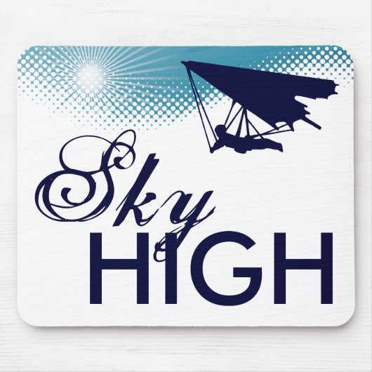 Hochhang-Gleitschirm Mousepad (Vorne)