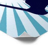 Hochhang-Gleitschirm Poster (Ecke)