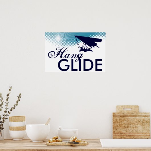 Hochhang-Gleitschirm Poster (Küche)