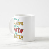 Hochinteraktiv, bis direkt angesprochen Lustig Kaffeetasse (Vorderseite Links)