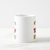 Hochinteraktiv, bis direkt angesprochen Lustig Kaffeetasse (Mittel)