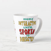 Hochinteraktiv, bis direkt angesprochen Lustig Milchtasse (Rechte Ecke)